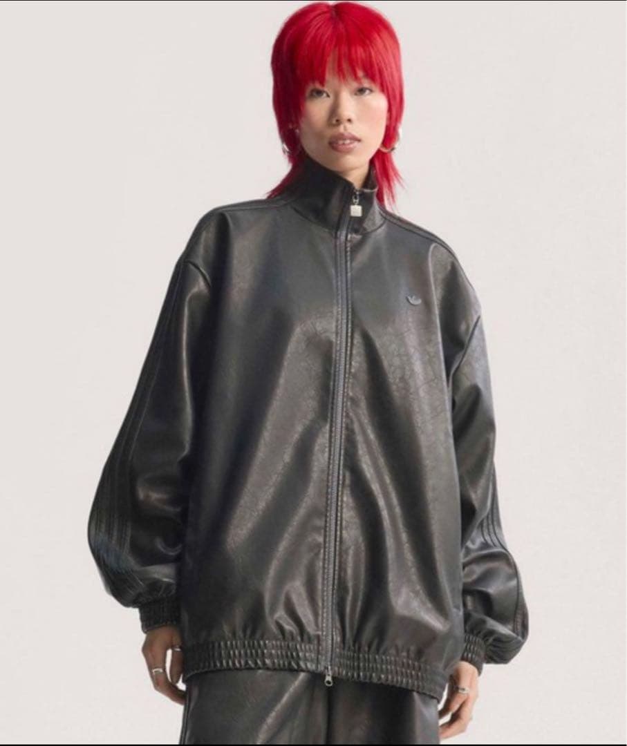 は*れ様 プレザー ファイヤーバード オーバーサイズ トラックトップ アディダス