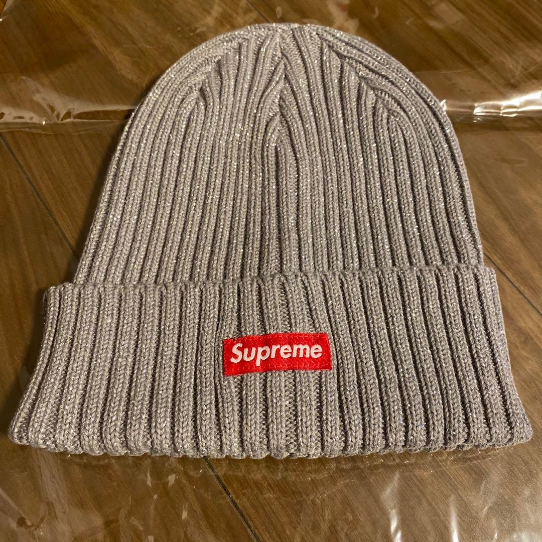 帽子 Supreme Overdyed Beanie llic Silver