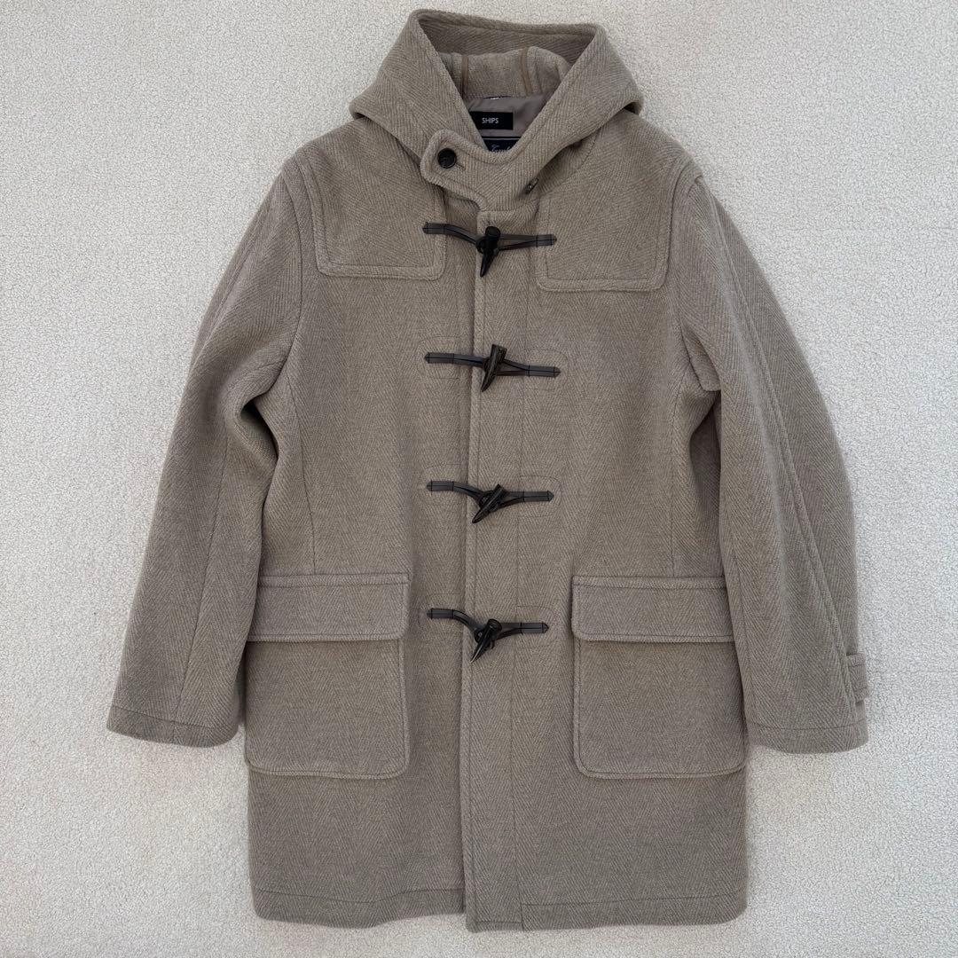 SHIPS(シップス) Vallombrosa ウール ダッフルコート XL