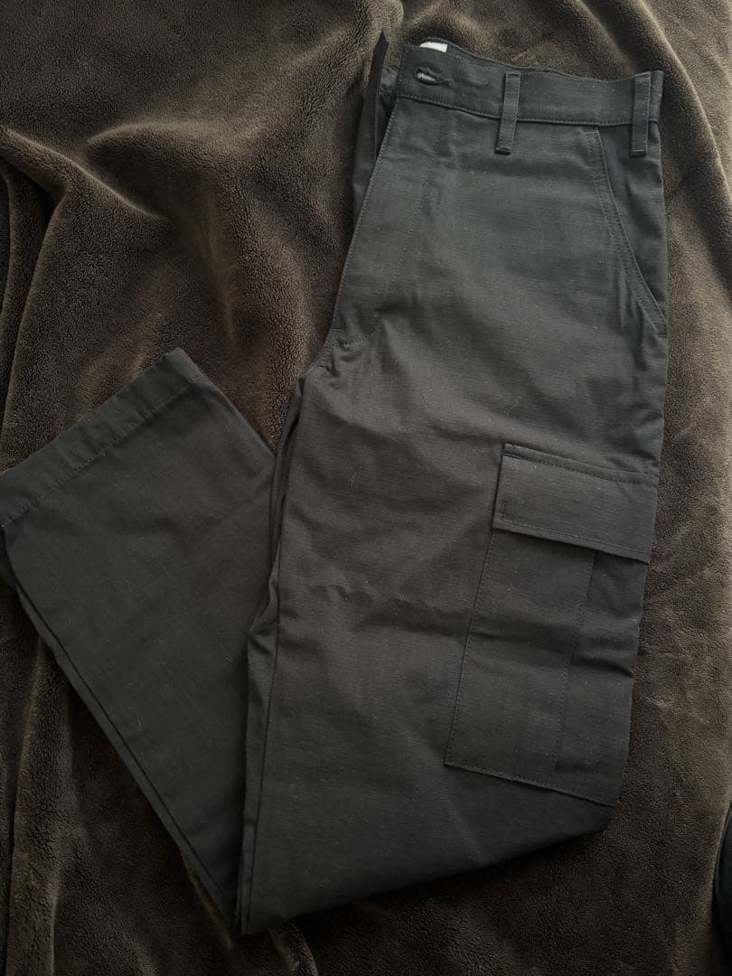 WTAPS ブラック カーゴパンツ サイズX01