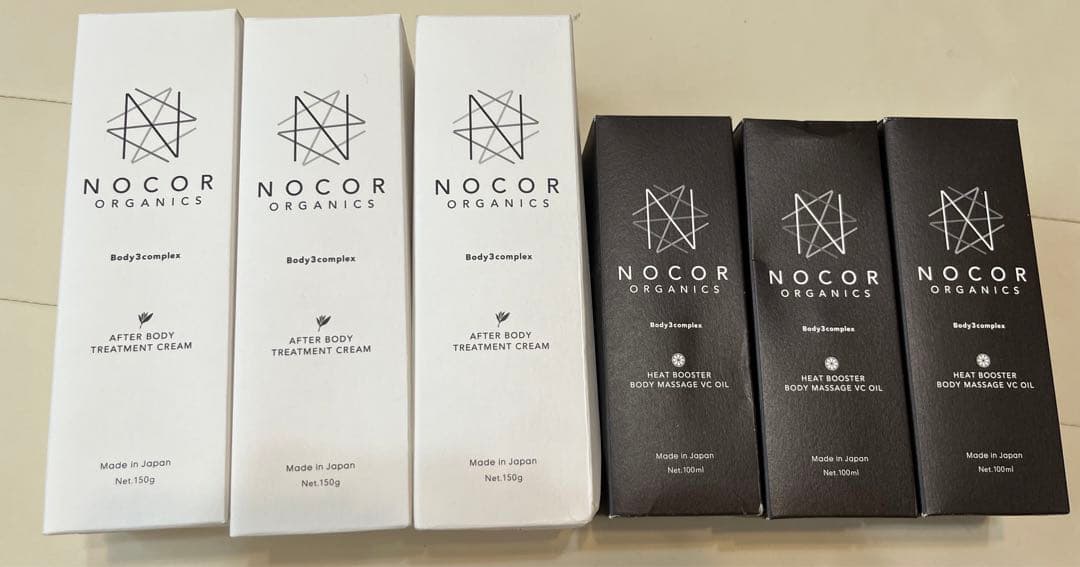 ノコア　クリーム　オイル　3本ずつ