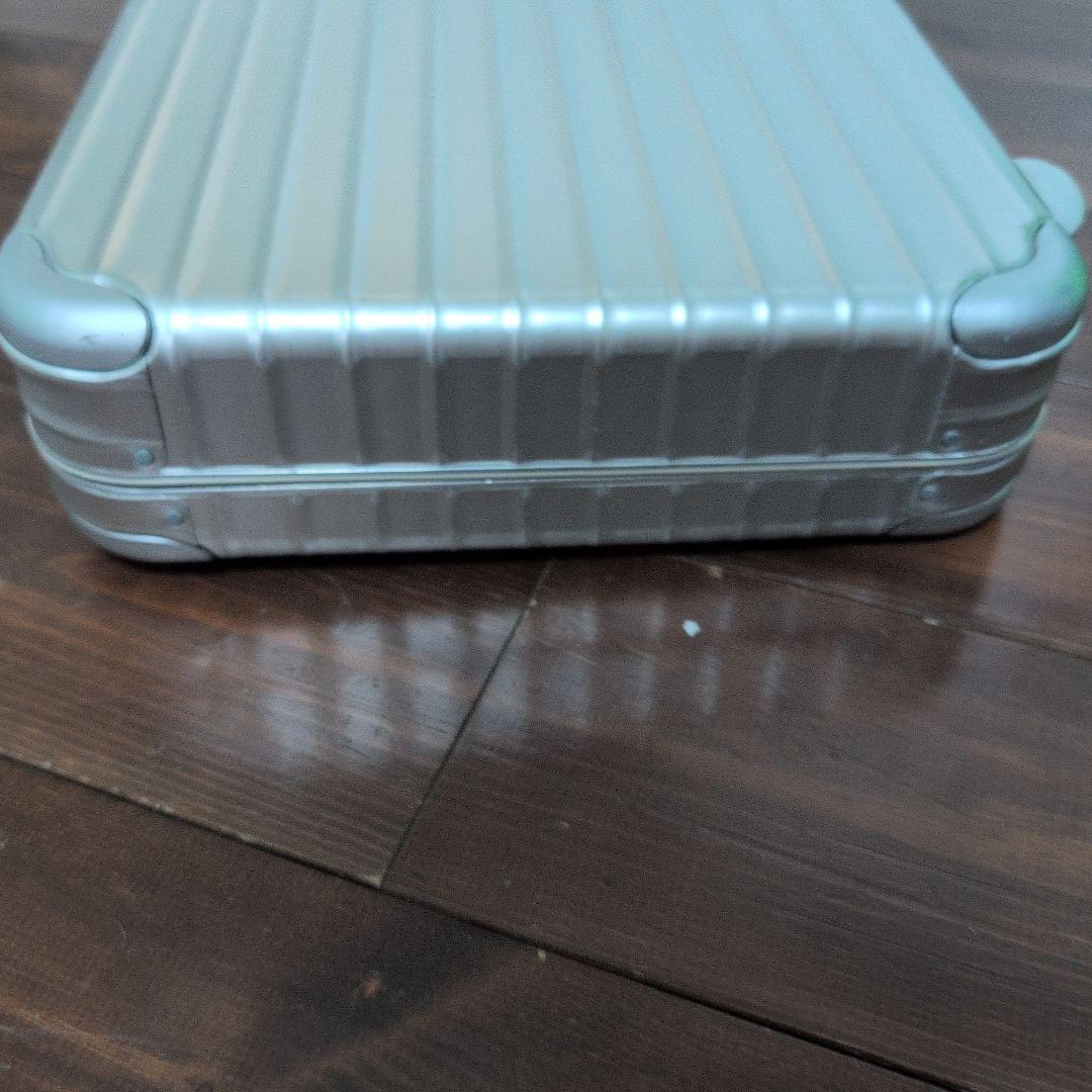 希少 青ロゴ RIMOWA リモワ アタッシュケース 2way ダイヤルロック