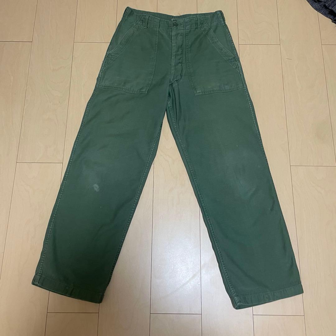 60年代 米軍 ベイカーパンツ コットン 実物 ヴィンテージ