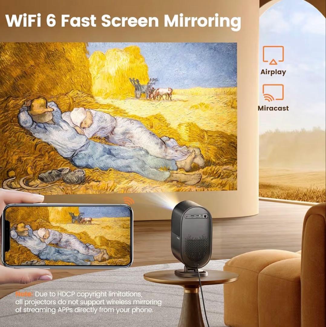 【定価41,000円】AI自動調整 高性能プロジェクター_ iWiMiUSK11