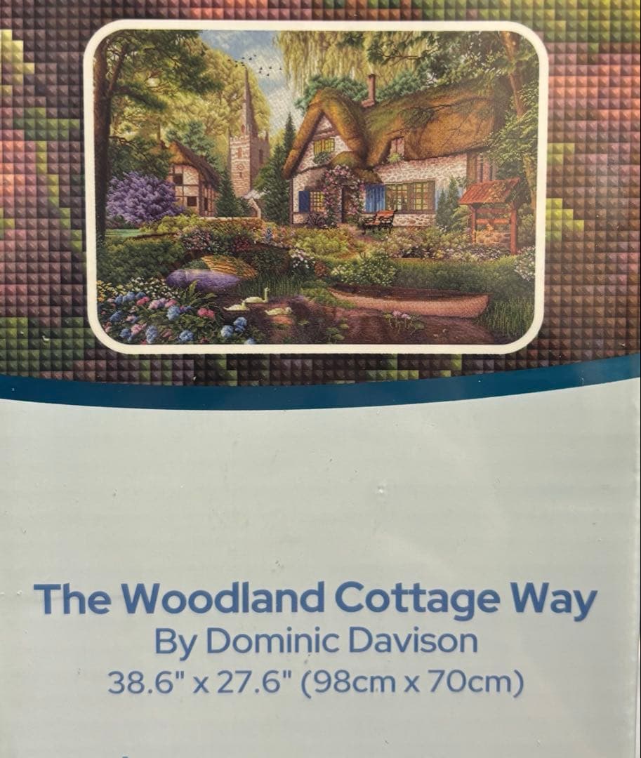 ダイヤモンドアートクラブ The Woodland Cottage Way