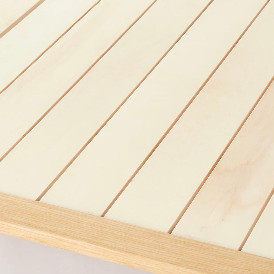 無印良品　ダブルベッド　フレーム