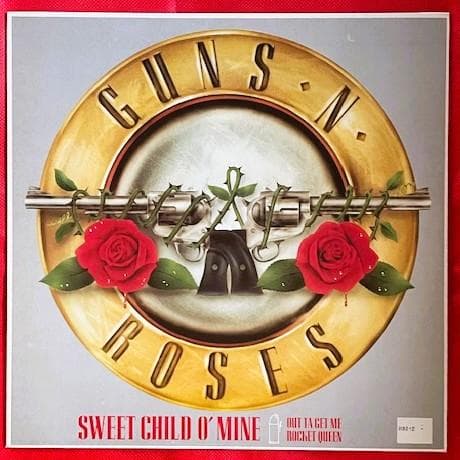 【廃盤・美品】Guns N' Roses 12' Single 4枚セット