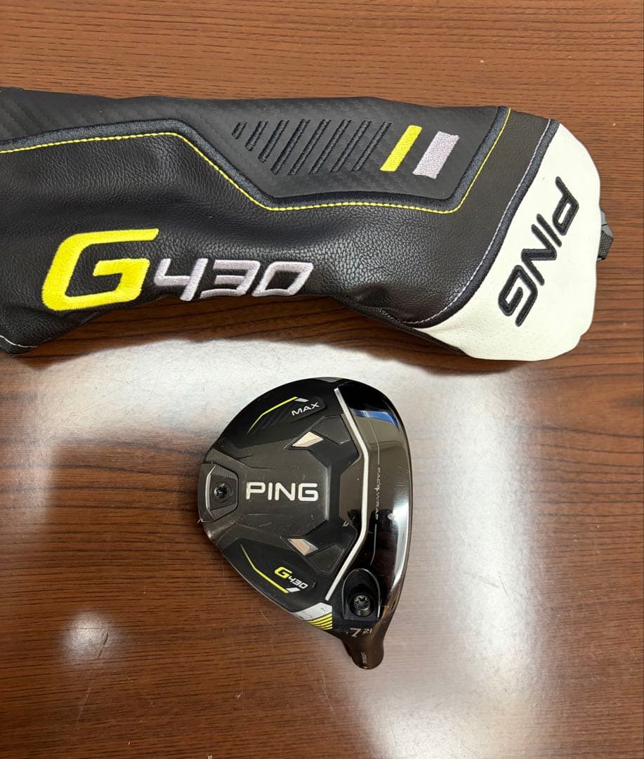 ピン　PING G430 MAX 7W 21° フェアウェイウッド　ヘッド