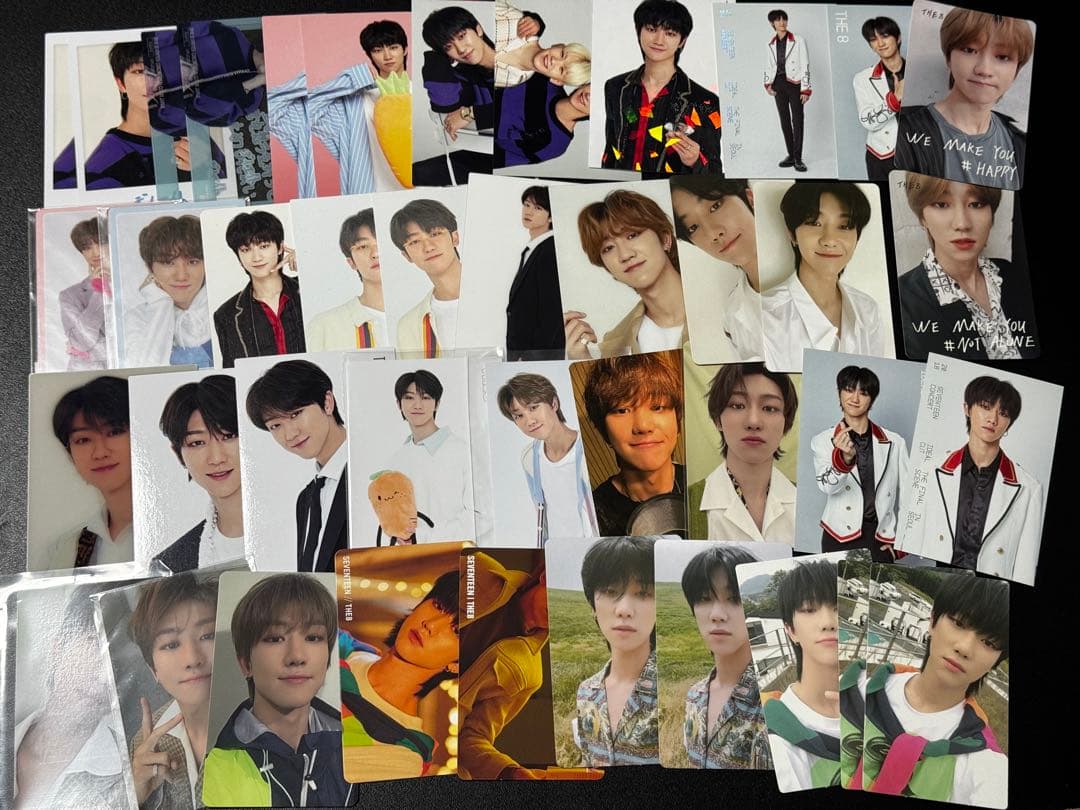セブチ SEVENTEEN THE8 ディエイト トレカ 生写真 65点 セット