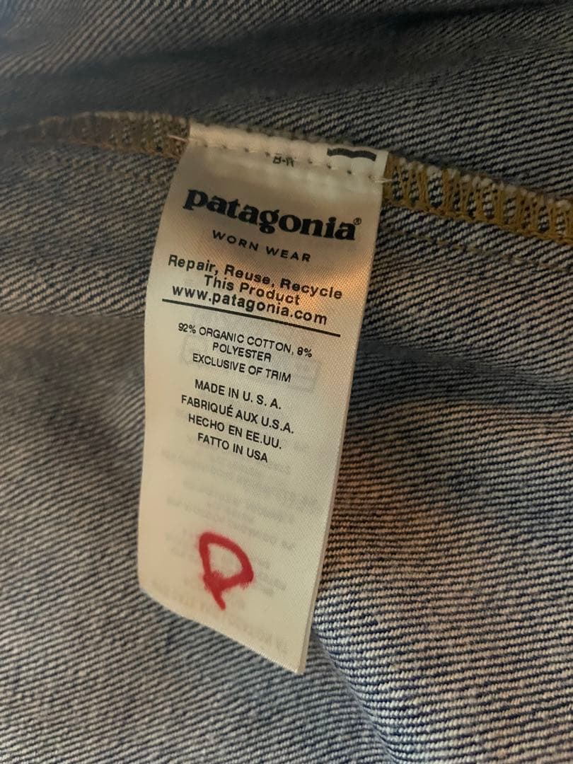 U*D様 パタゴニア　デニムカバーオール　スティールフォージ