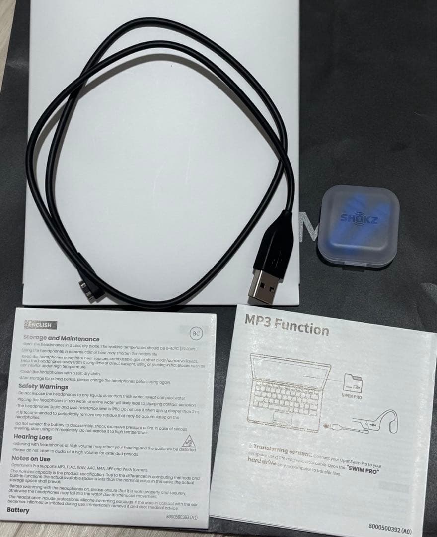 SHOKZ OPENSWIM PRO グレー