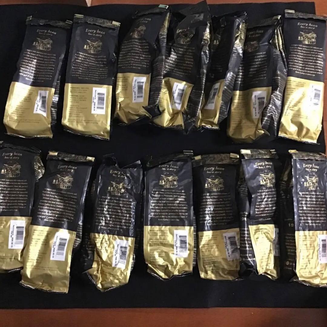  KONA coffee ロイヤル　豆7袋粉7袋