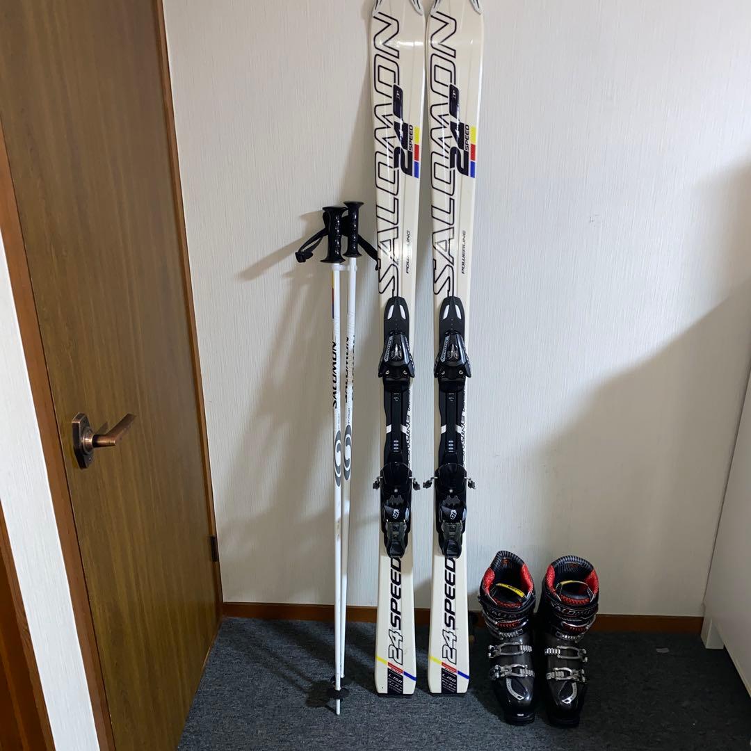 SALOMON アルペンスキーセット 25.5