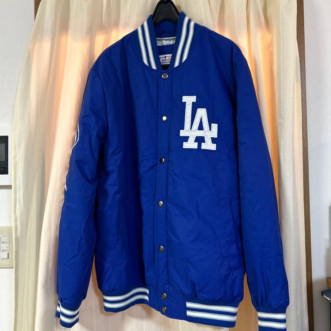 ドジャース スタジャン メンズ GENUINE MERCHANDISE ブルー