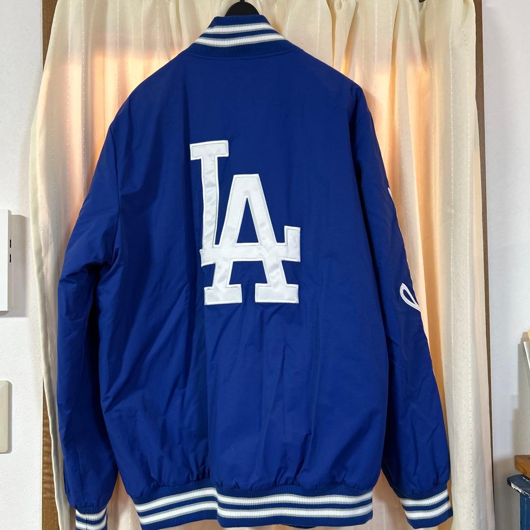 ドジャース スタジャン メンズ GENUINE MERCHANDISE ブルー