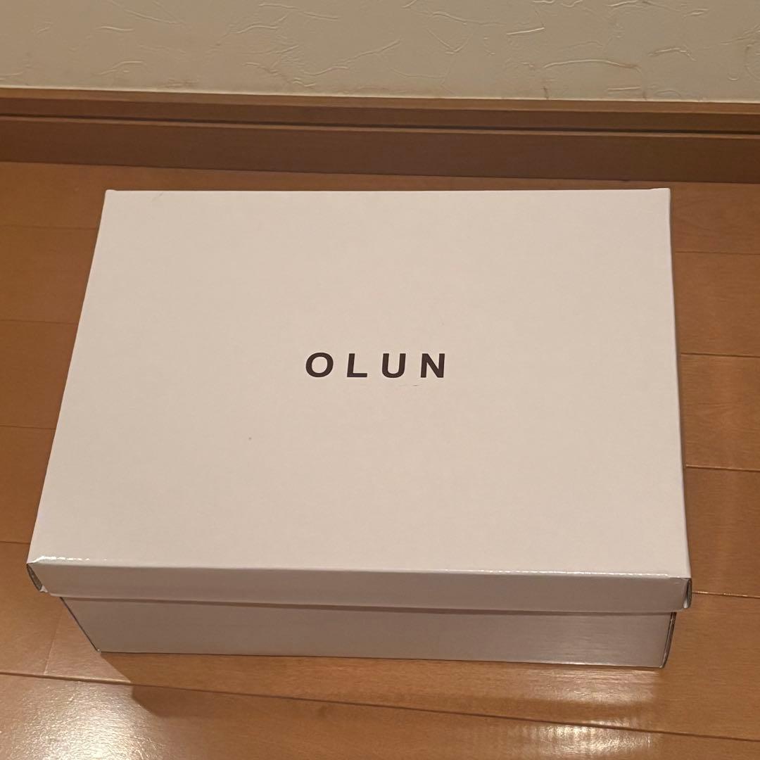 OLUN ニュアンスバックルローファー/ブラウン/Mサイズ