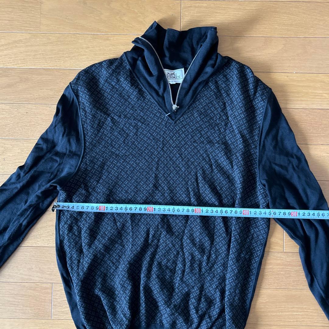 C*.様 HERMES 黒 セーター Mサイズ