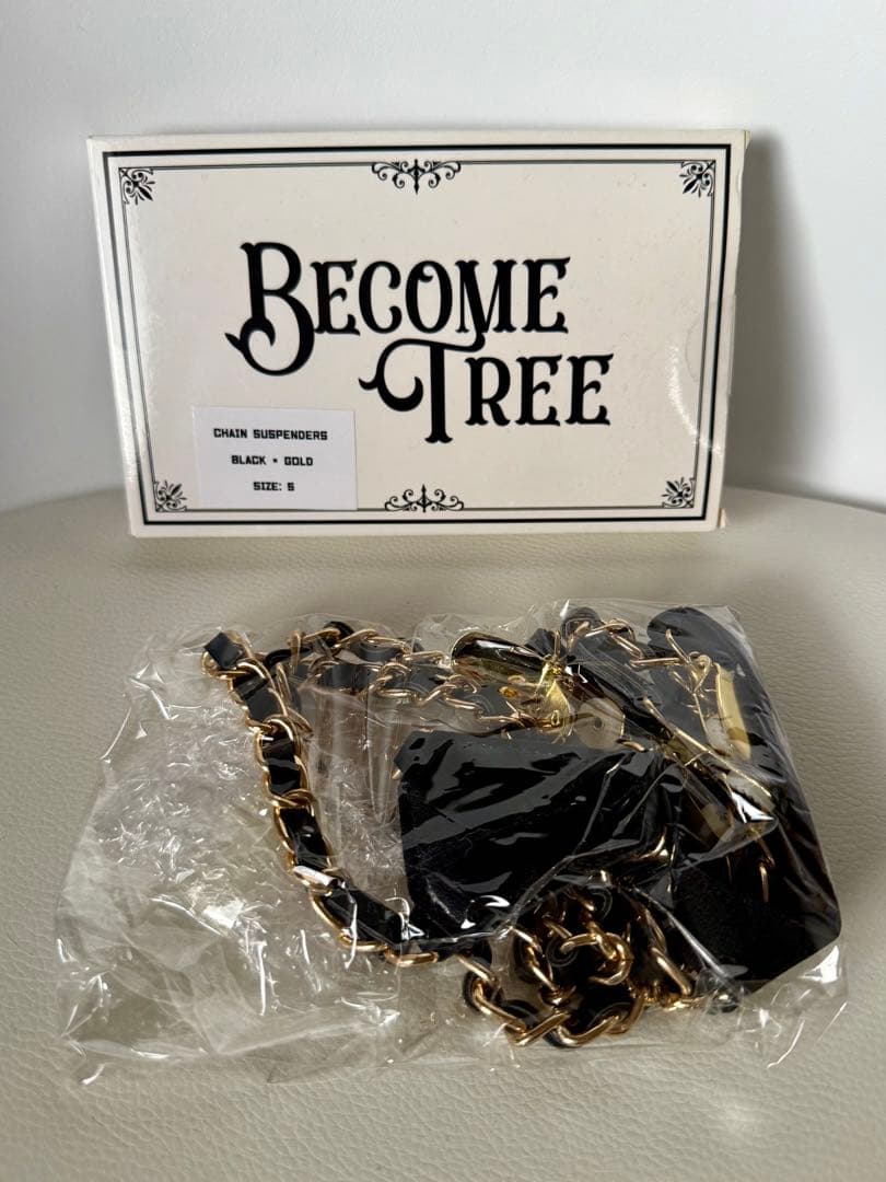 【新品未使用】BECOME TREE ビカムツリー チェーンサスペンダー