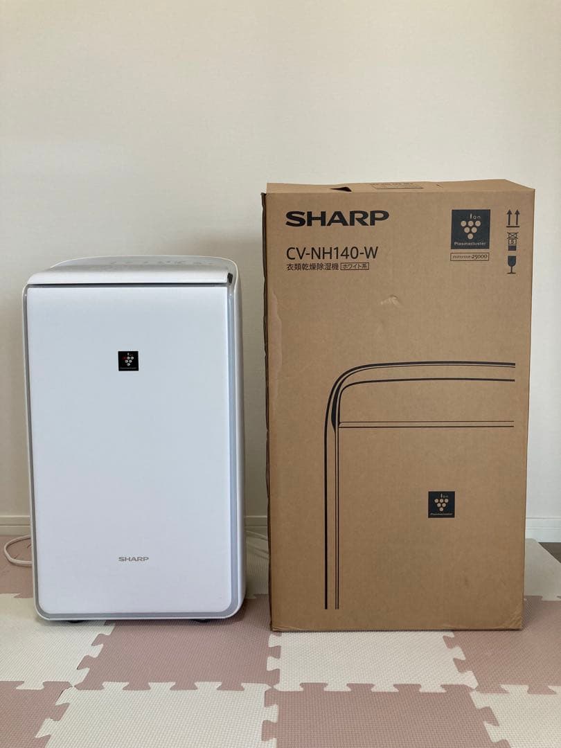SHARP 除湿機 CV-NH140-W ホワイト