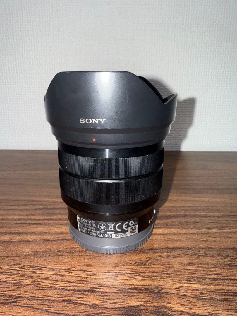 SONY Eマウント 10-18mm F4.0 レンズ