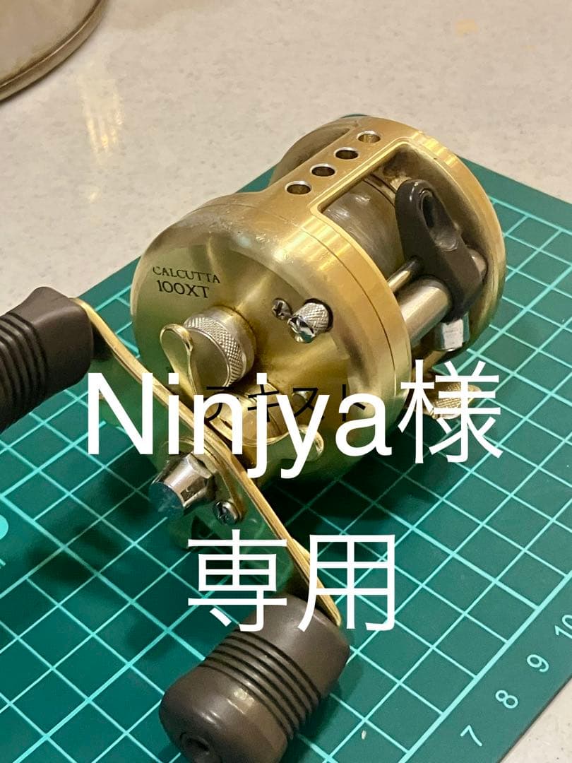 カルカッタCALCUTTA 100XT ベイトリール ゴールド