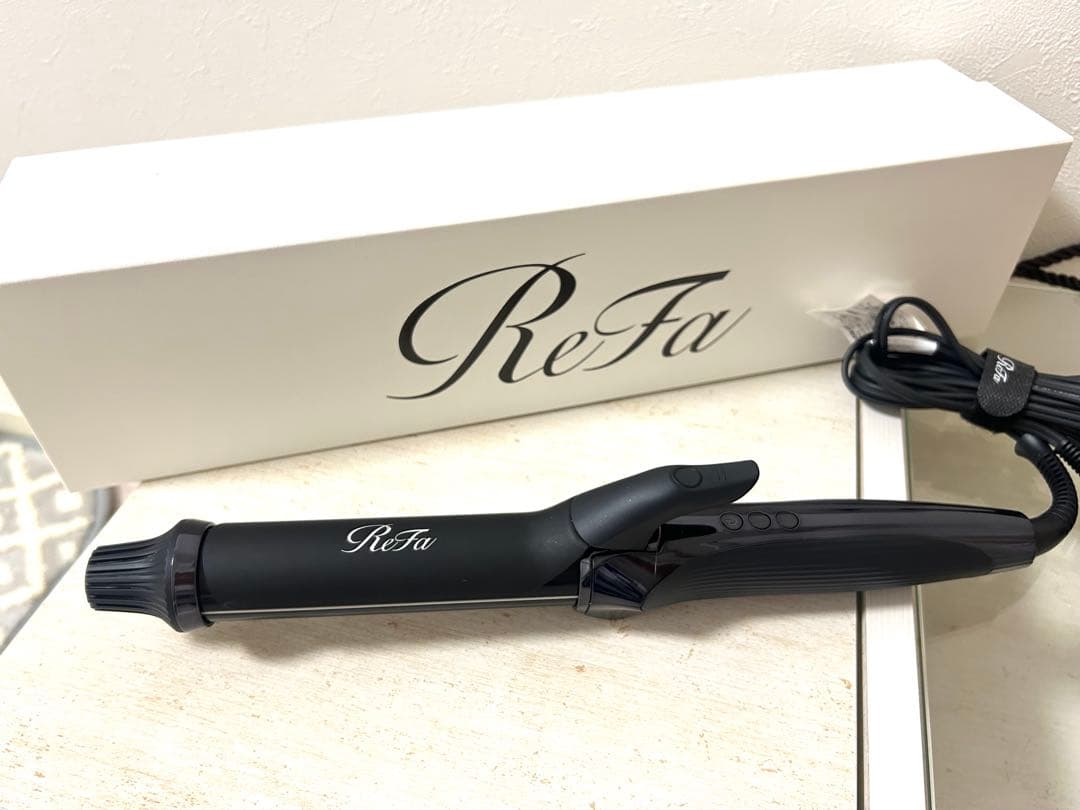 ReFa カールアイロン RE-AW ブラック32ミリ