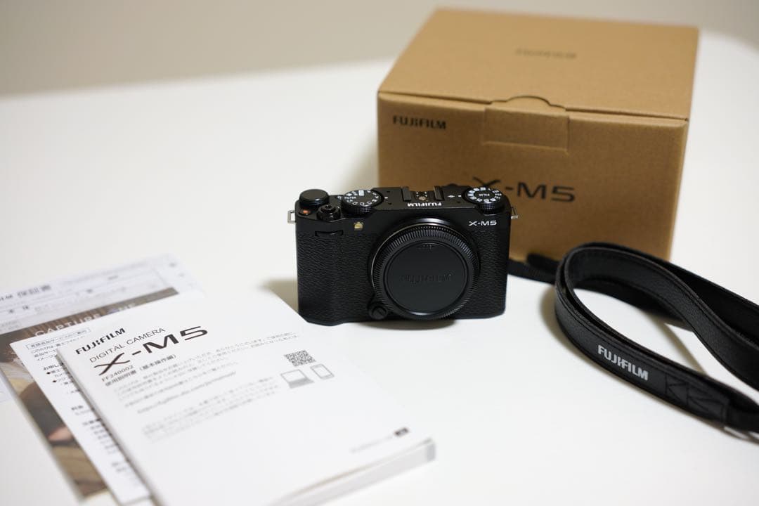 FUJIFILM X-M5 ブラック　使用僅か