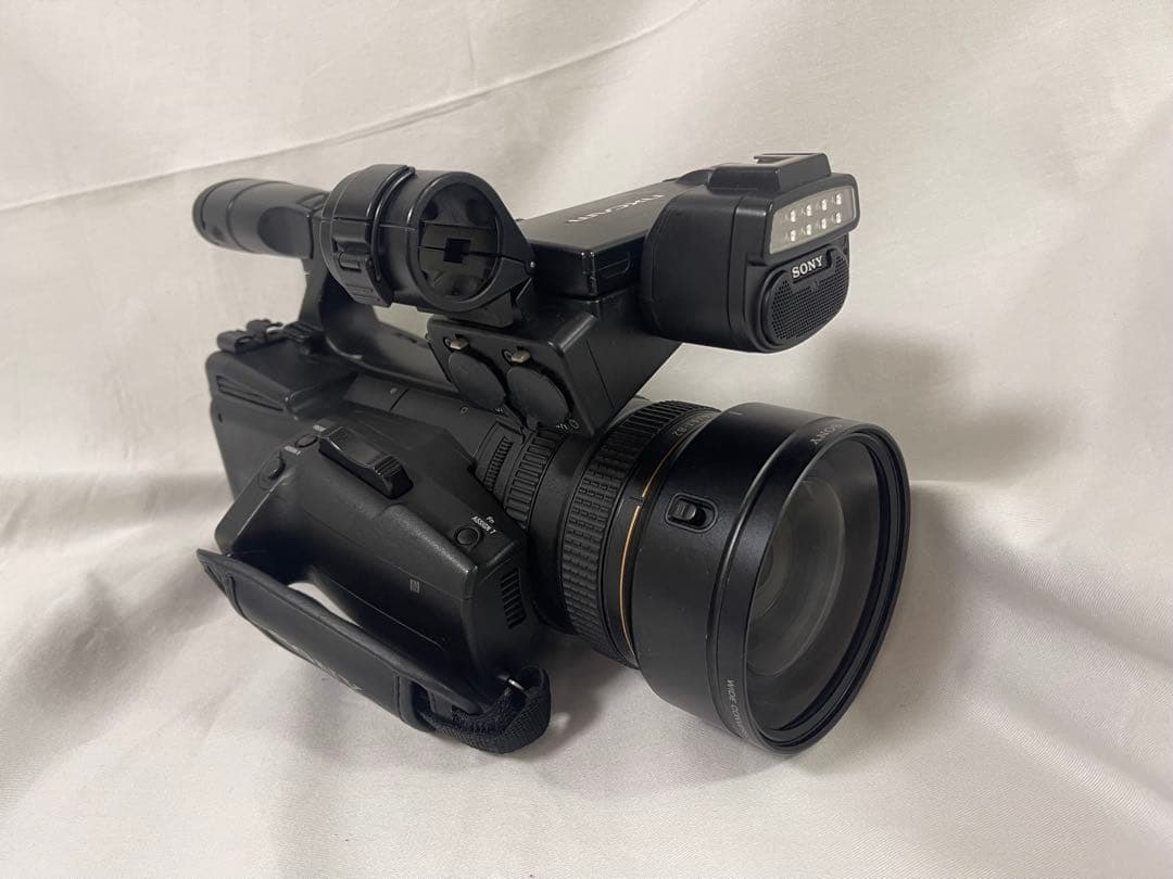 SONY NX5R 業務用ビデオカメラSONY ワイドコンバージョンレンズ 付き