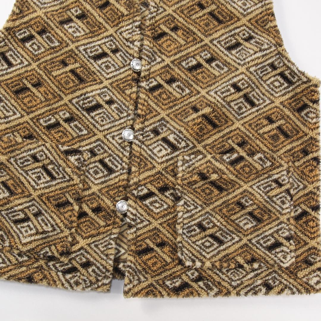 極美品 orSlow IMA:ZINE 仲津3 KUBA FLEECE VEST