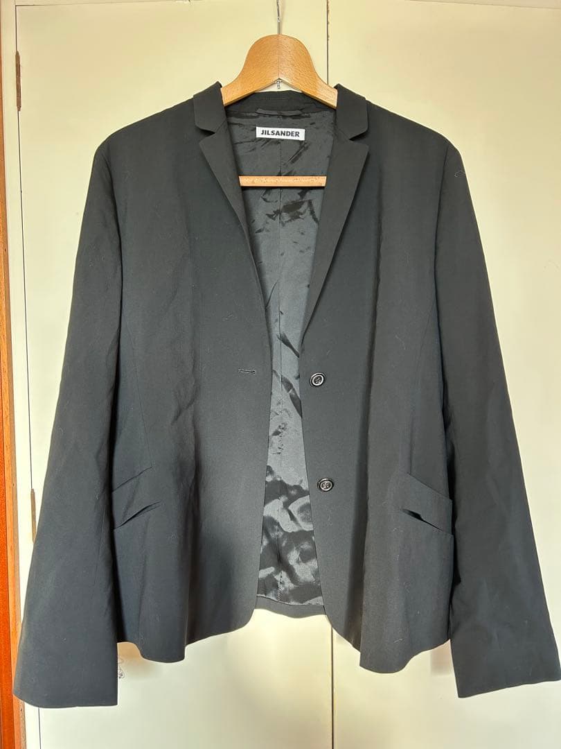 JIL SANDER ジルサンダー 黒テーラードジャケット サイズ40 未使用