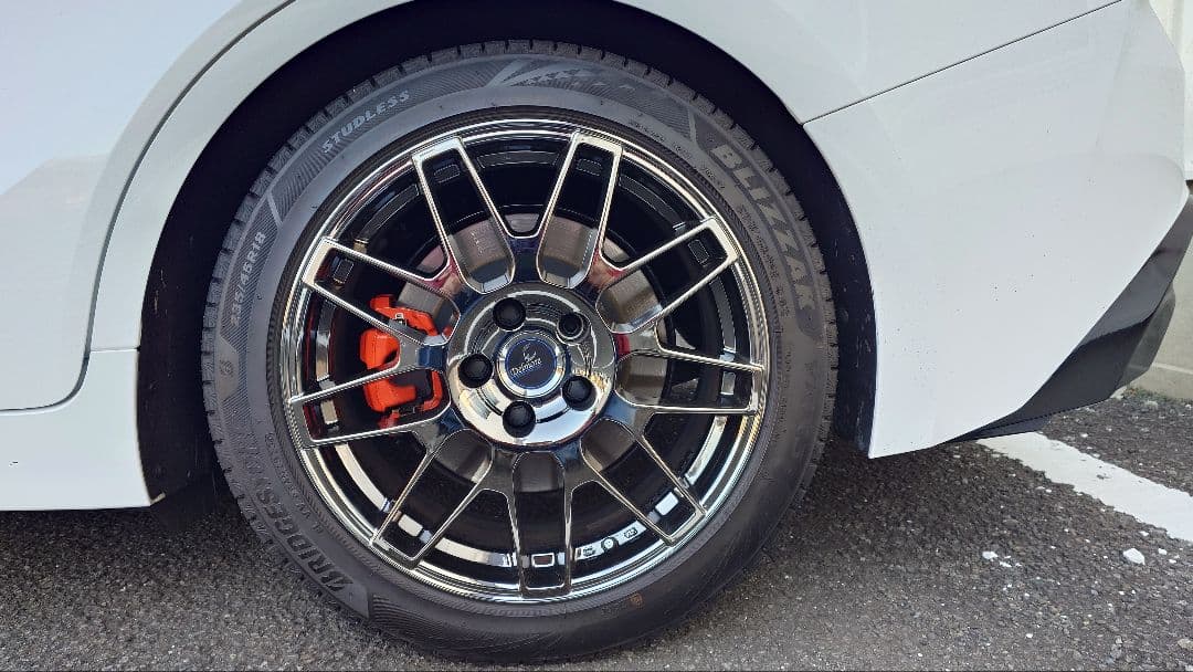 LEXUS IS500用 スタッドレスタイヤホイール付235/45/R18