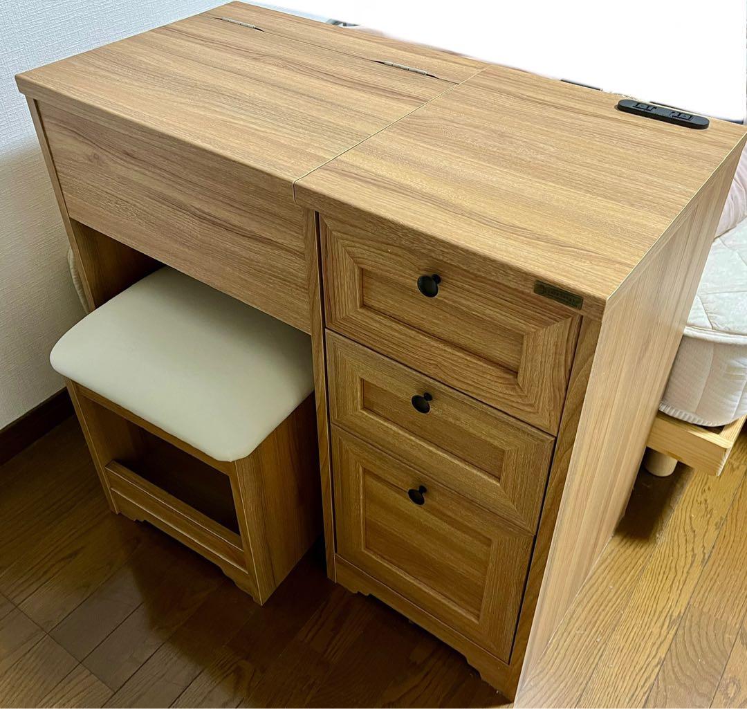 ※pkb32／デスクのみ※【ニトリ】一台二役のドレッサーデスク