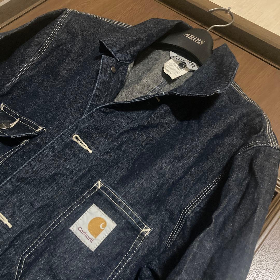 u*a様 90's Carharttデニム濃紺カバーオール　¥21999→現