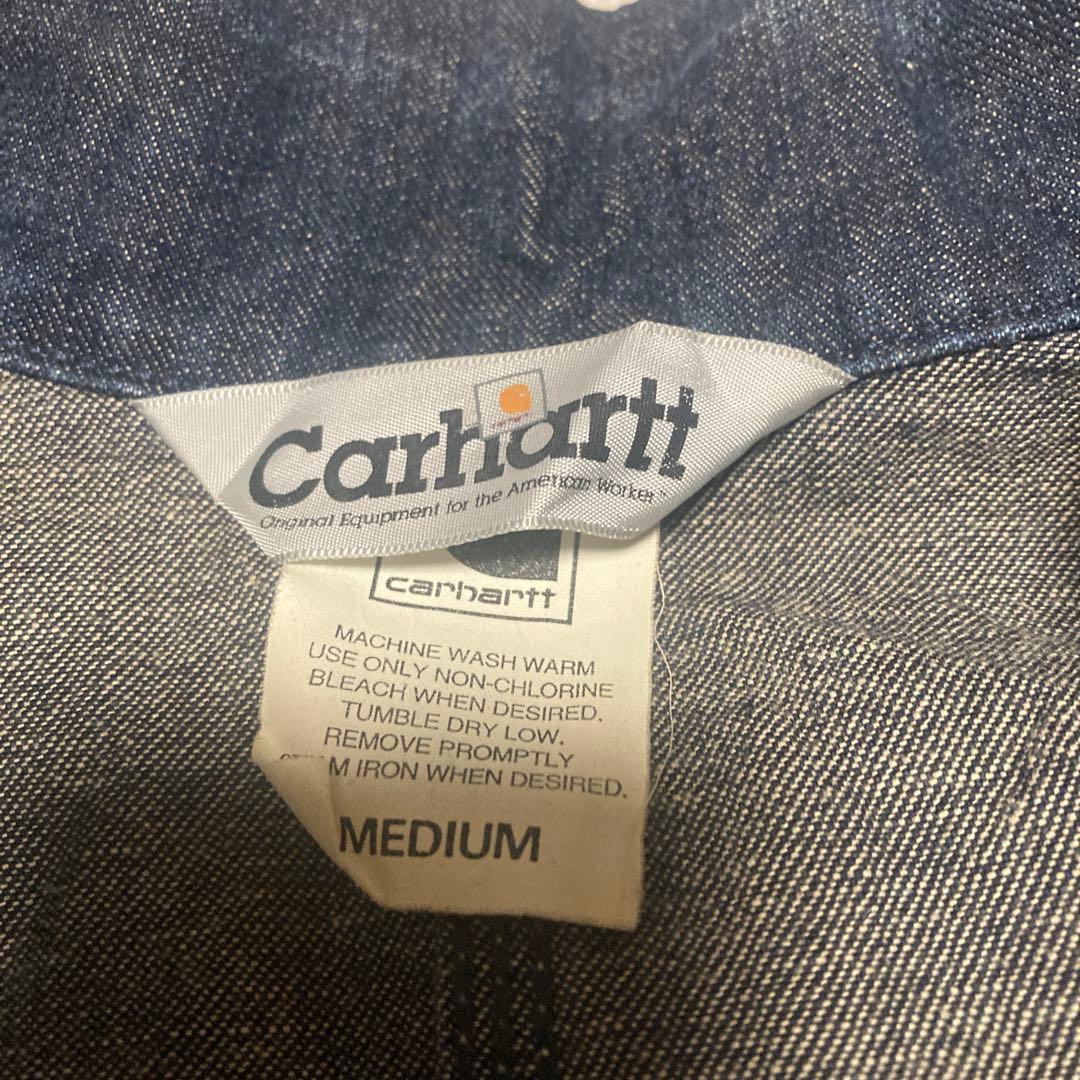 u*a様 90's Carharttデニム濃紺カバーオール　¥21999→現