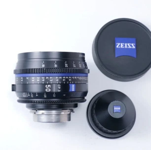 Zeiss CP.3 cp3 50mm T2.1 PL EF シネマレンズ
