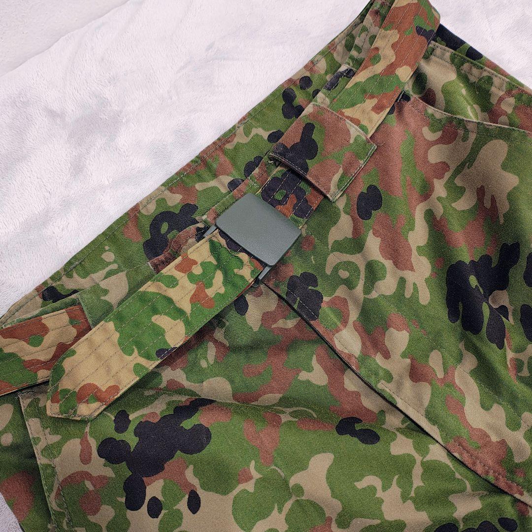 自衛隊迷彩戦闘服タイプ 上下セット ベルト付