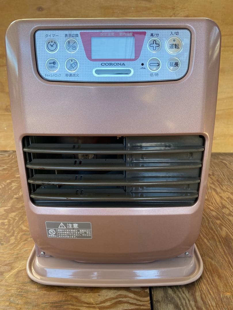 CORONA 石油ファンヒーター【完動品/人気ピンク色】⑩