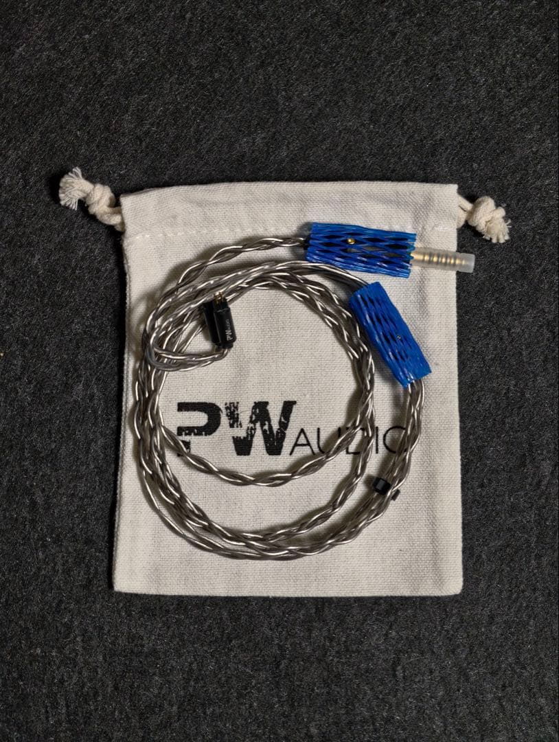 イヤホン PW Audio Silver limited 4.4mm 2pin