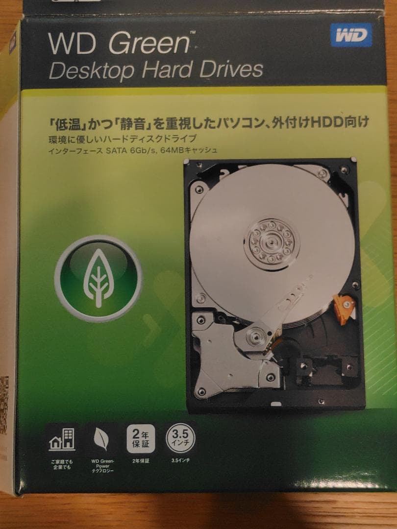 も*ぐ様 使用時間108H！3.5インチSATA 4TB 内蔵HDD WD40E