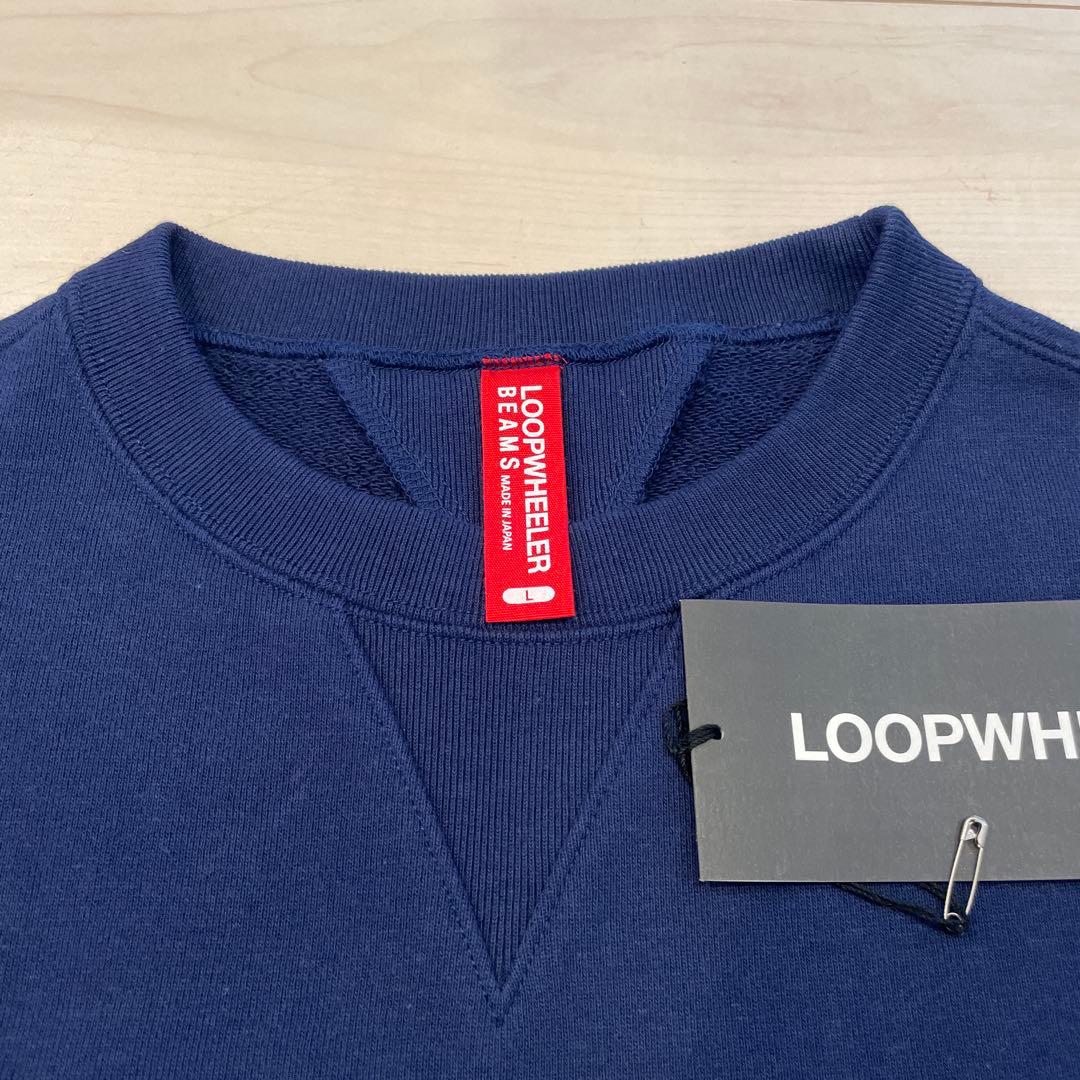 maruループウィラー×beamsコラボクルーネックスウェット