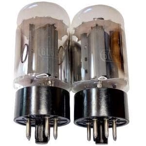 TOSHIBA製 6L6GC 真空管 2本セット 日本製