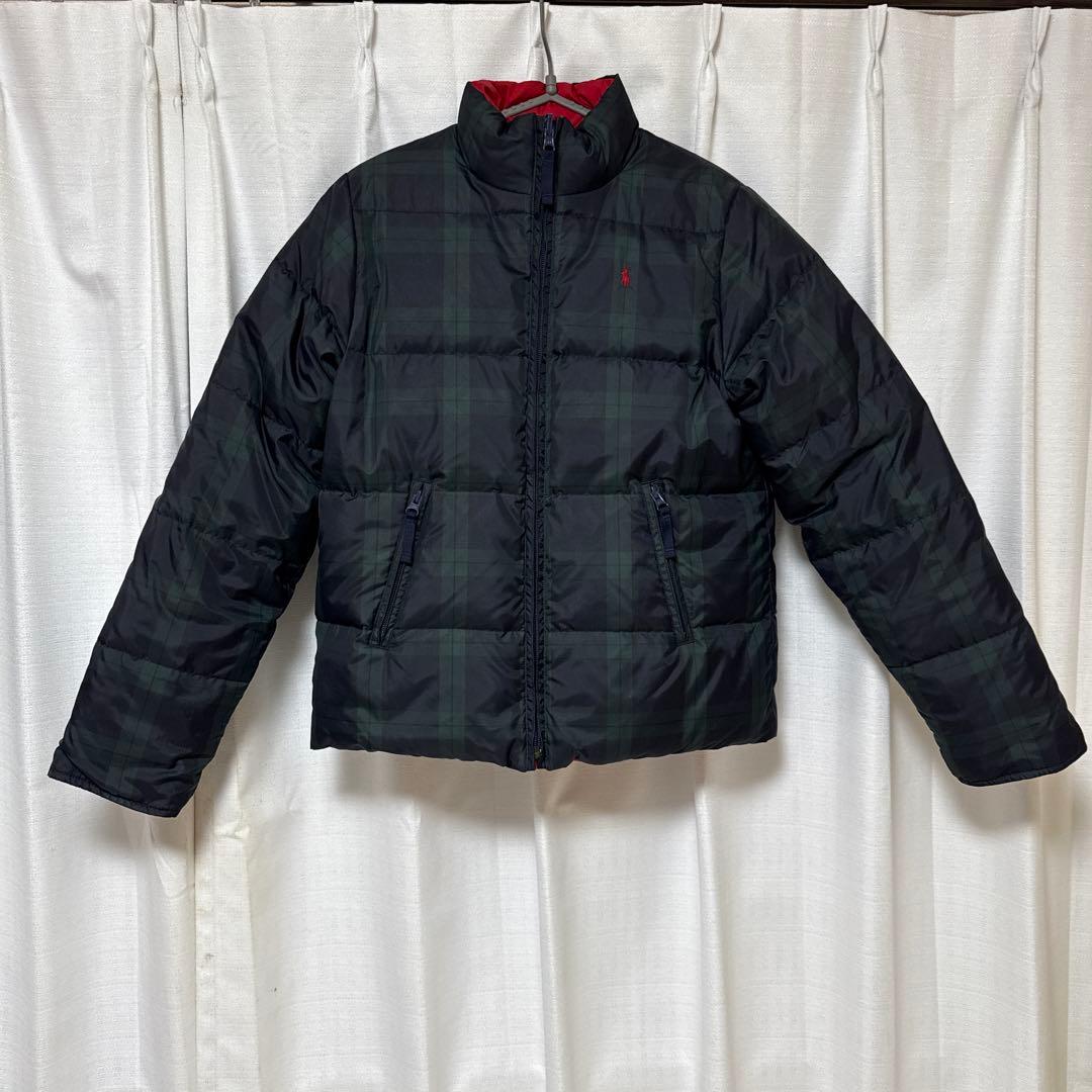 ラルフローレン　リバーシブルダウンジャケット　160㎝