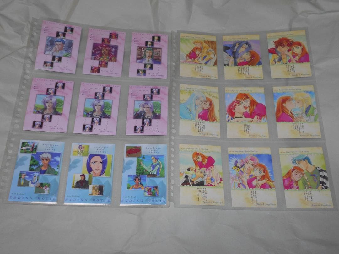 カードダスマスターズ トレカ　アンジェリーク パート3 Ⅲ　フルコンプ　１６２枚