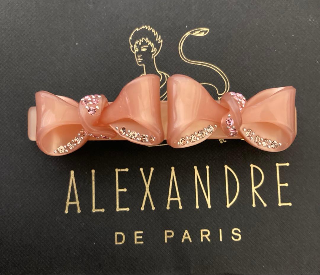 アレクサンドルドゥパリ　バレッタリボン　 ALEXANDRE DE PARIS