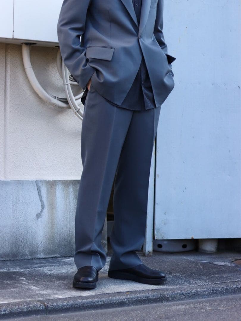 パンツ AURALEE WOOL MAX GABARDINE SLACKS 22aw