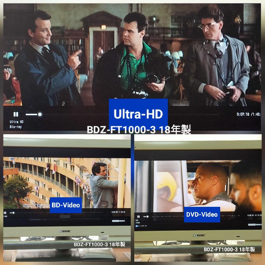 [換装品] SONY BDZ-FT1000 ブルーレイレコーダー