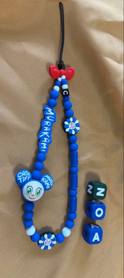 ま*る様 CASETIFY Takashi Murakami ストラップ DOB