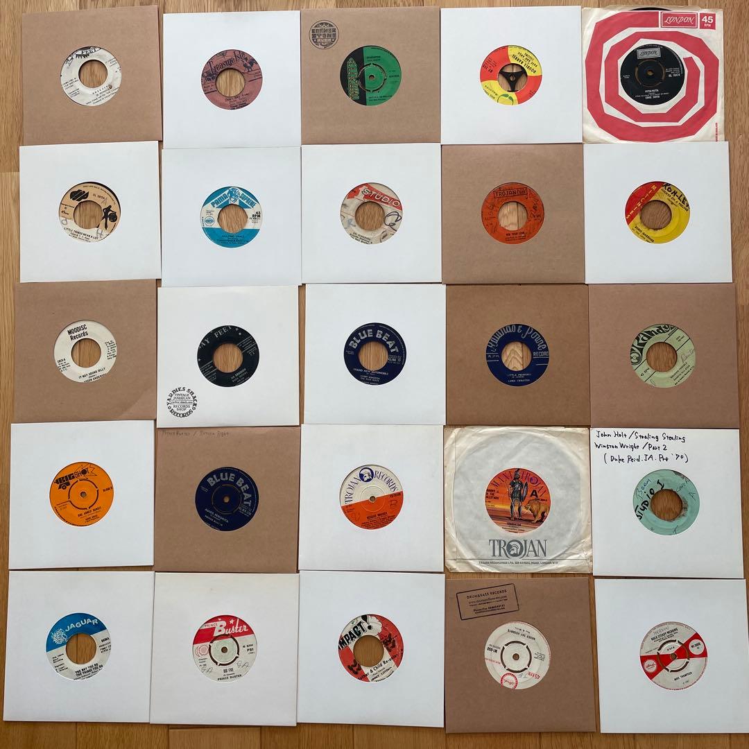 Ska 〜 Rocksteady reggae 等　7インチ 25枚セット