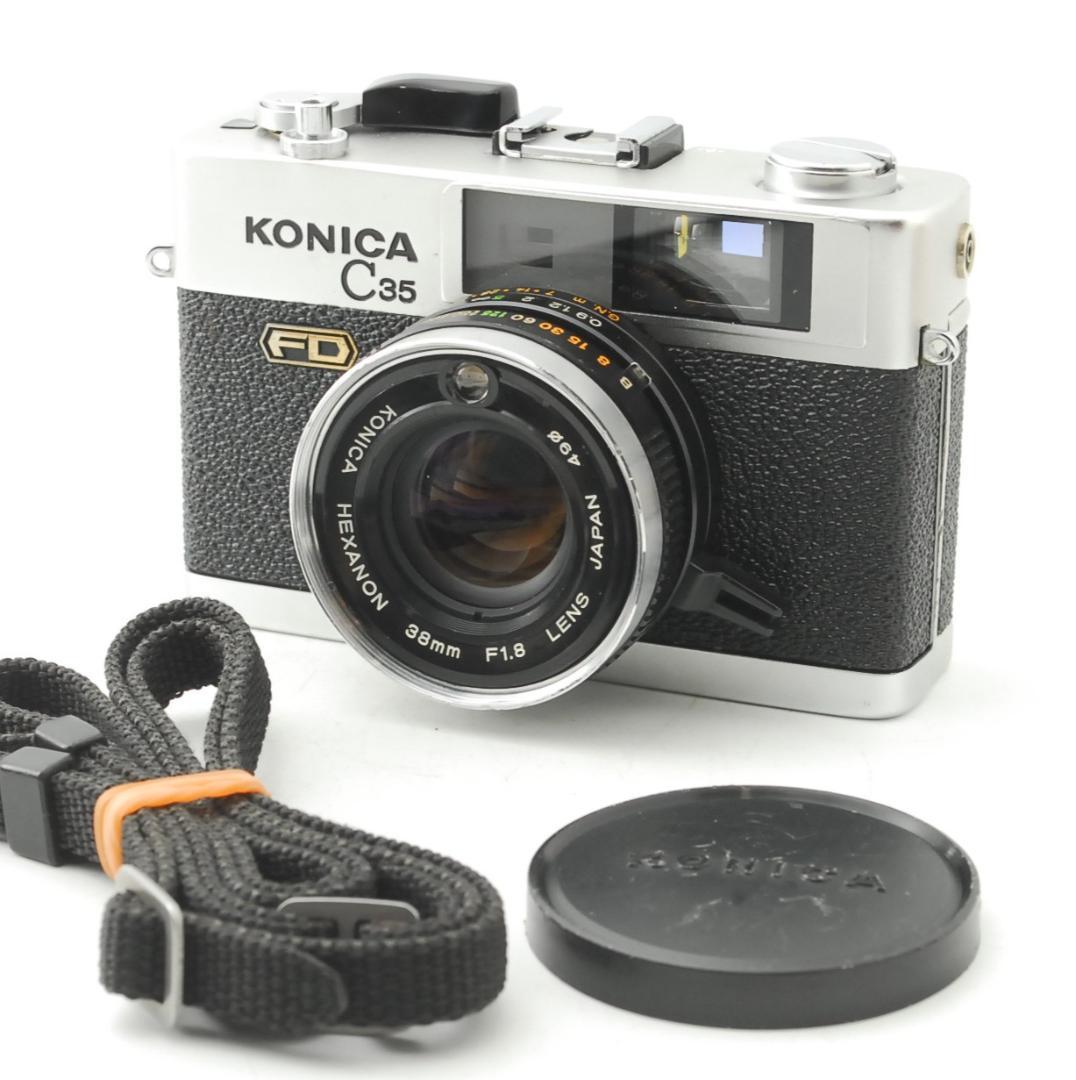 【露出計動作品】 KONICA C35 FD レンジファインダー フィルムカメラ