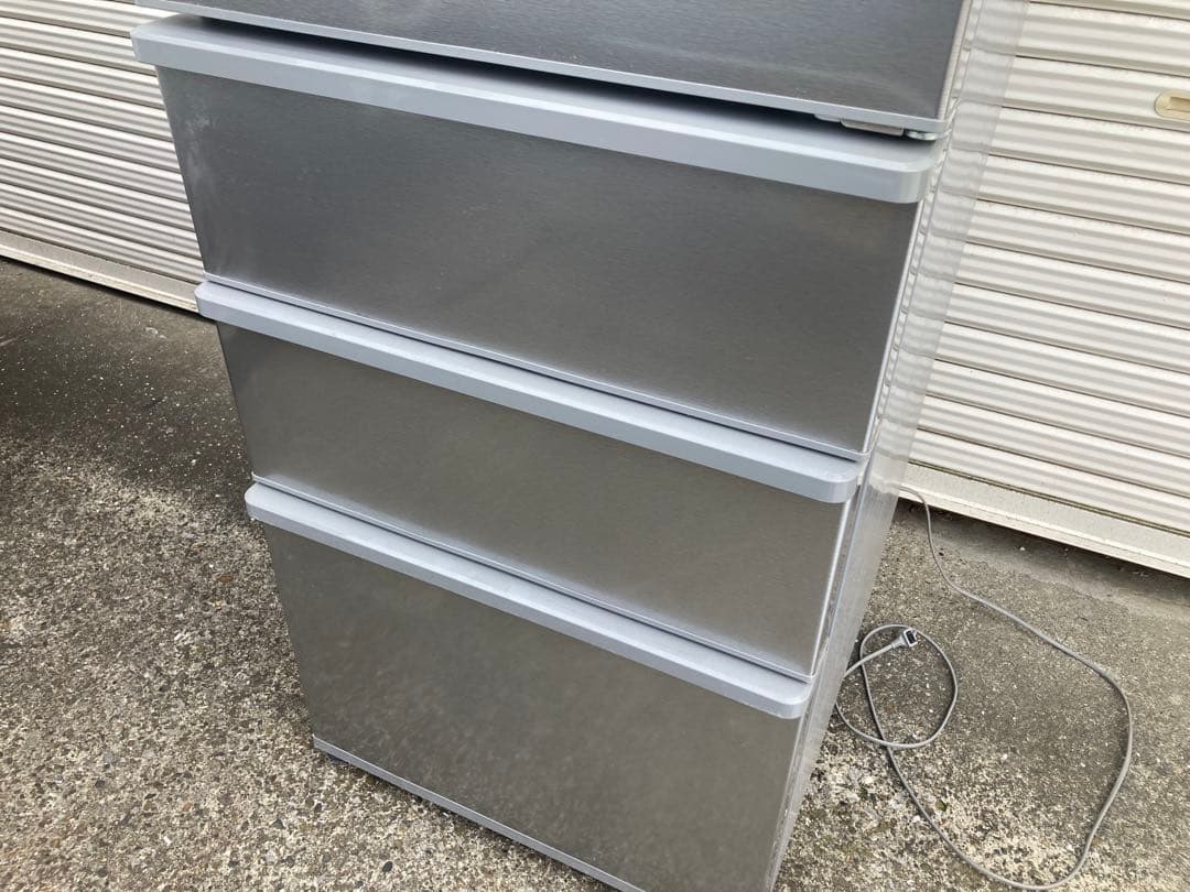 AQUAノンフロン冷蔵庫 2022年製品　シルバー 4ドア冷凍庫　AQR-36M